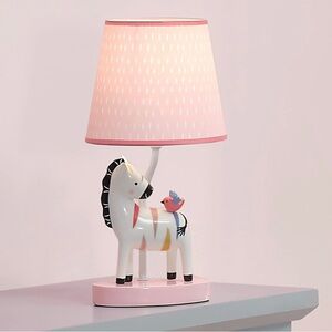 Zebra Nursery Table Lamp